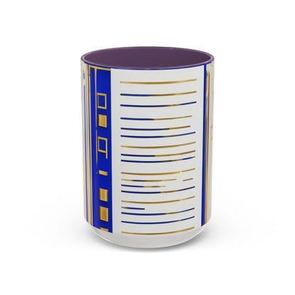 boostlete-am-crew-icon-checklist-glitch-badge-0018 — Accent Mug 11oz/15oz