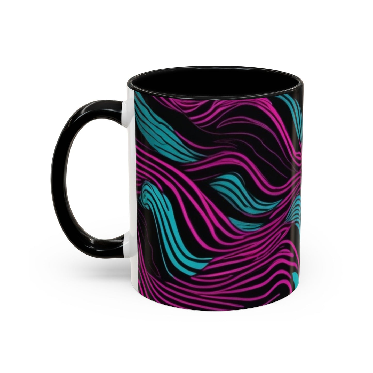 boostlete-recovery-progress-pattern-topographic-engraved-0119 — Accent Mug 11oz/15oz