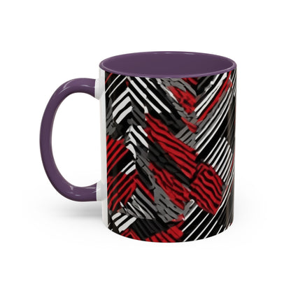 boostlete-pr-season-pattern-diagonal-geometric-0395 — Accent Mug 11/15oz