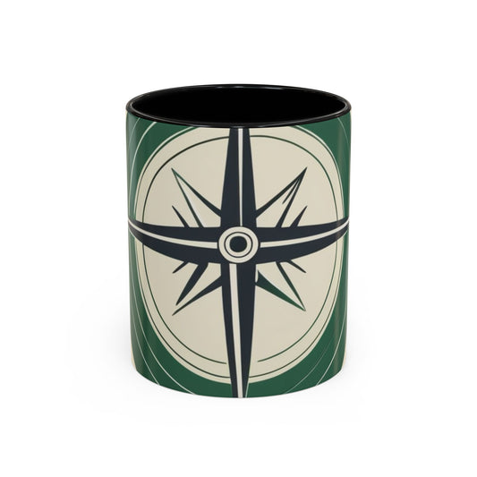 boostlete-iron-intent-icon-compass-soft-blueprint-0614 — Accent Mug 11/15oz
