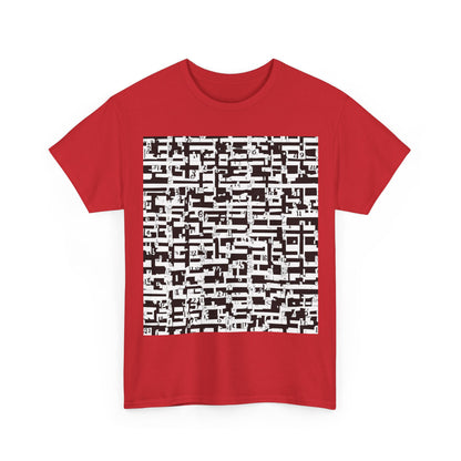 boostlete-iron-intent-pattern-plate-number-badge-0171 — Unisex Heavy Cotton Tee (Gildan 5000)