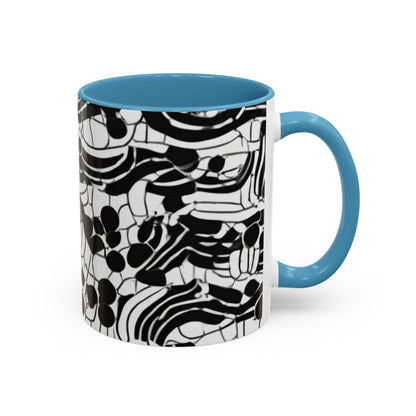 boostlete-rise-grind-pattern-dotted-line-art-0483 — Accent Mug 11/15oz
