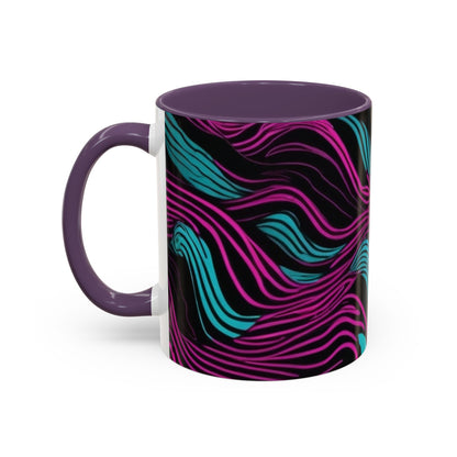 boostlete-recovery-progress-pattern-topographic-engraved-0119 — Accent Mug 11oz/15oz