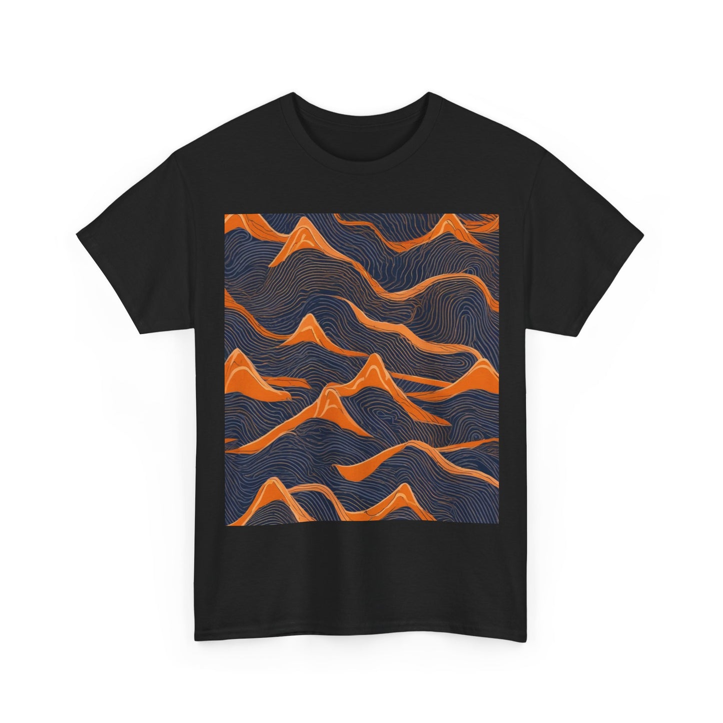 boostlete-boost-mode-pattern-topographic-engraved-0035 — Unisex Heavy Cotton Tee (Gildan 5000)