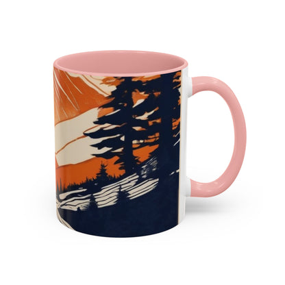 boostlete-iron-intent-scene-trail-glitch-badge-0100 — Accent Mug 11oz/15oz