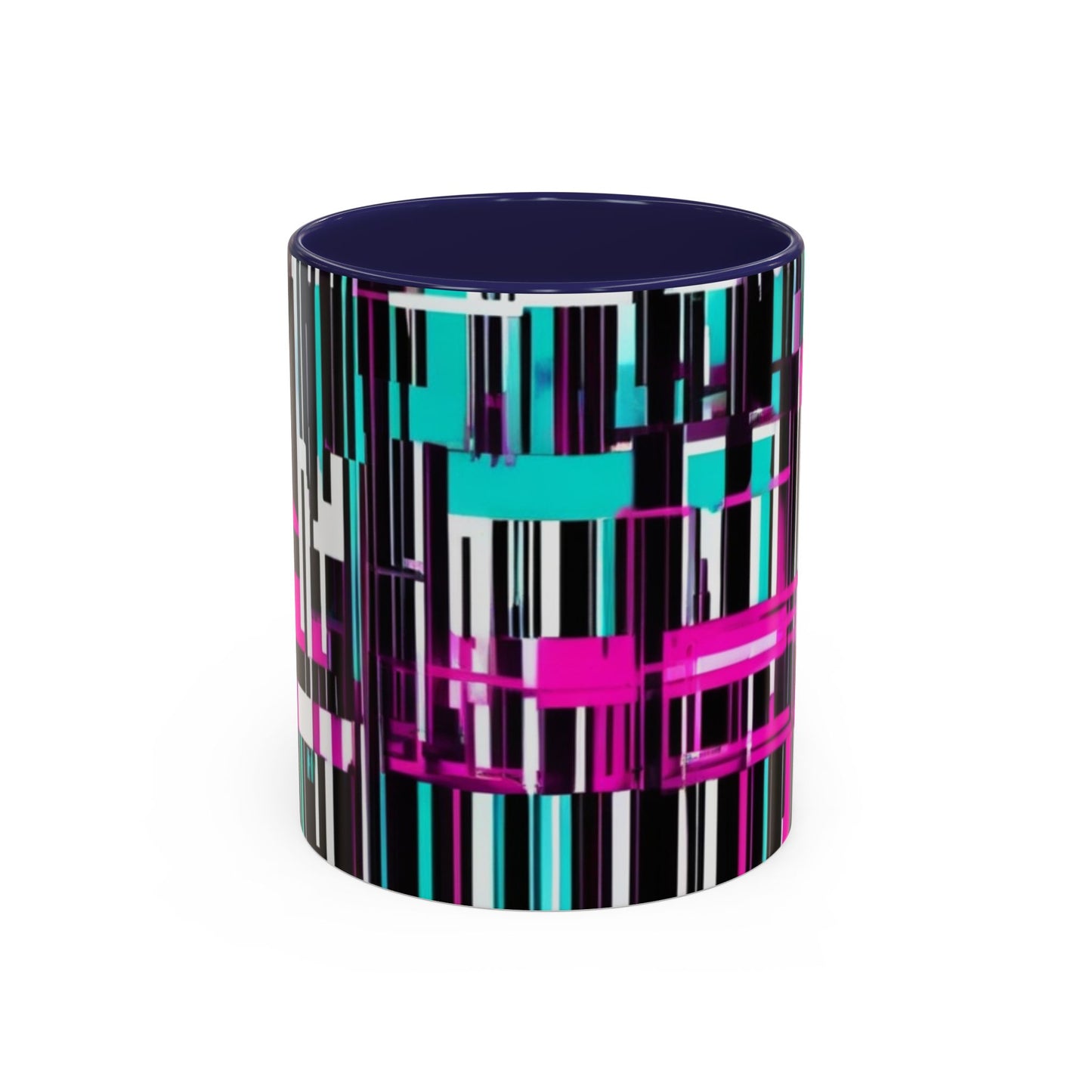 boostlete-am-crew-pattern-barcode-bold-0023 — Accent Mug 11oz/15oz