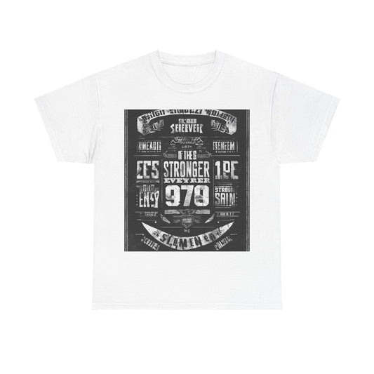 boostlete-rise-grind-type-stronger-every-rep-big-blueprint-0153 — Unisex Heavy Cotton Tee (Gildan 5000)