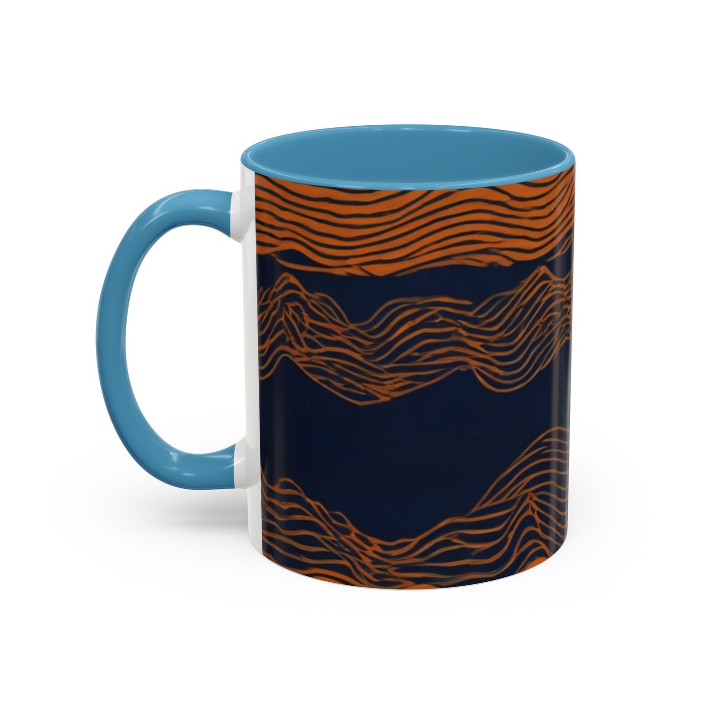 boostlete-field-day-pattern-audio-athletic-0107 — Accent Mug 11oz/15oz