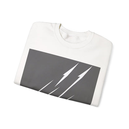 boostlete-boost-mode-icon-lightning-soft-industrial-0446 — Unisex Heavy Blend Crewneck (G18000)