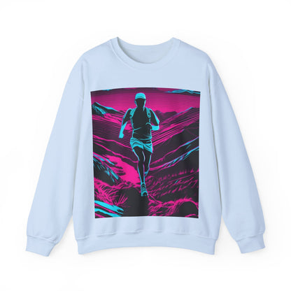 boostlete-am-crew-scene-trail-high-modern-0980 — Unisex Heavy Blend Crewneck (G18000)