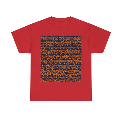boostlete-field-day-pattern-ekg-bold-0135 — Unisex Heavy Cotton Tee (Gildan 5000)
