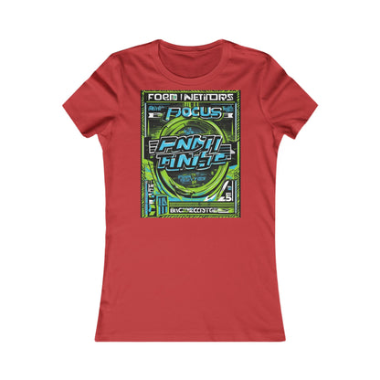 boostlete-iron-intent-type-focus-finish-big-retro-0177 — Women's Favorite Tee (B+C 6004)
