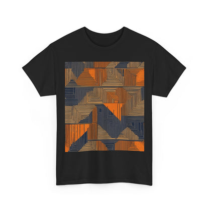 boostlete-field-day-pattern-stair-steps-geometric-0055 — Unisex Heavy Cotton Tee (Gildan 5000)