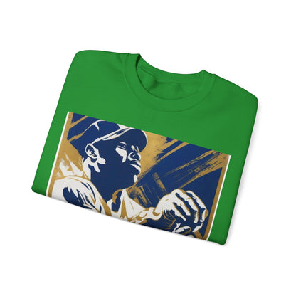 boostlete-pr-season-scene-athlete-high-industrial-0160 — Unisex Heavy Blend Crewneck Sweatshirt (Gildan)