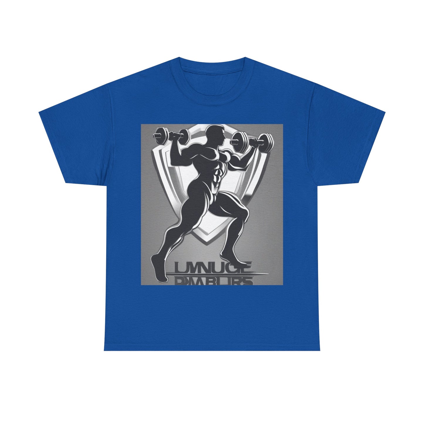 boostlete-mile-by-mile-scene-lunge-3d-athletic-0020 — Unisex Heavy Cotton Tee (Gildan 5000)