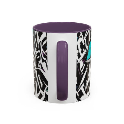 boostlete-boost-mode-type-again-badge-monoline-0293 — Accent Mug 11oz/15oz