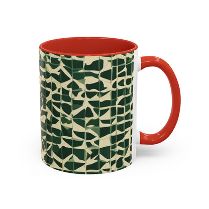 boostlete-iron-intent-pattern-plate-number-isometric-0099 — Accent Mug 11oz/15oz