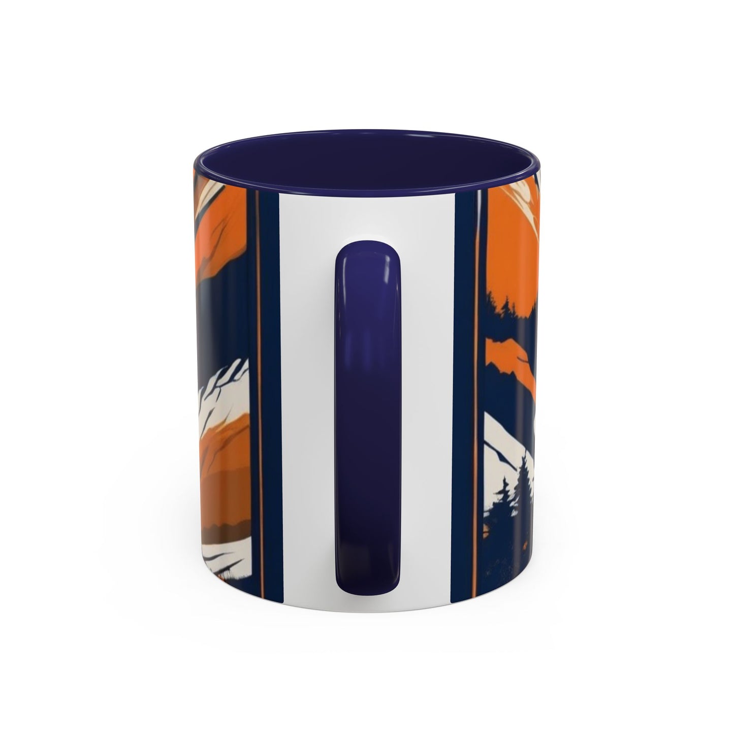 boostlete-quiet-power-scene-trail-duotone-modern-0120 — Accent Mug 11oz/15oz