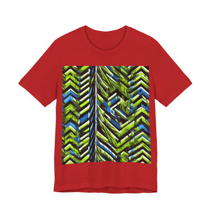 boostlete-rise-grind-pattern-chevron-isometric-0195 — Unisex Jersey Short Sleeve (B+C 3001)