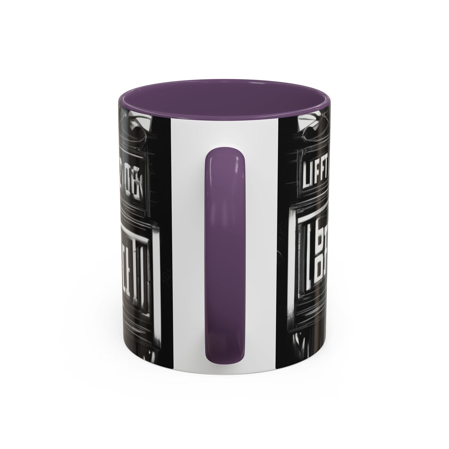 boostlete-am-crew-type-lift-the-standard-banner-engraved-0665 — Accent Mug 11/15oz