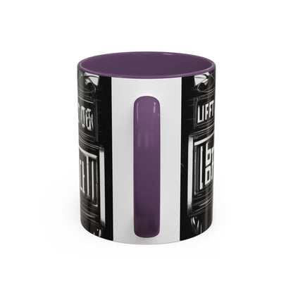 boostlete-am-crew-type-lift-the-standard-banner-engraved-0665 — Accent Mug 11/15oz