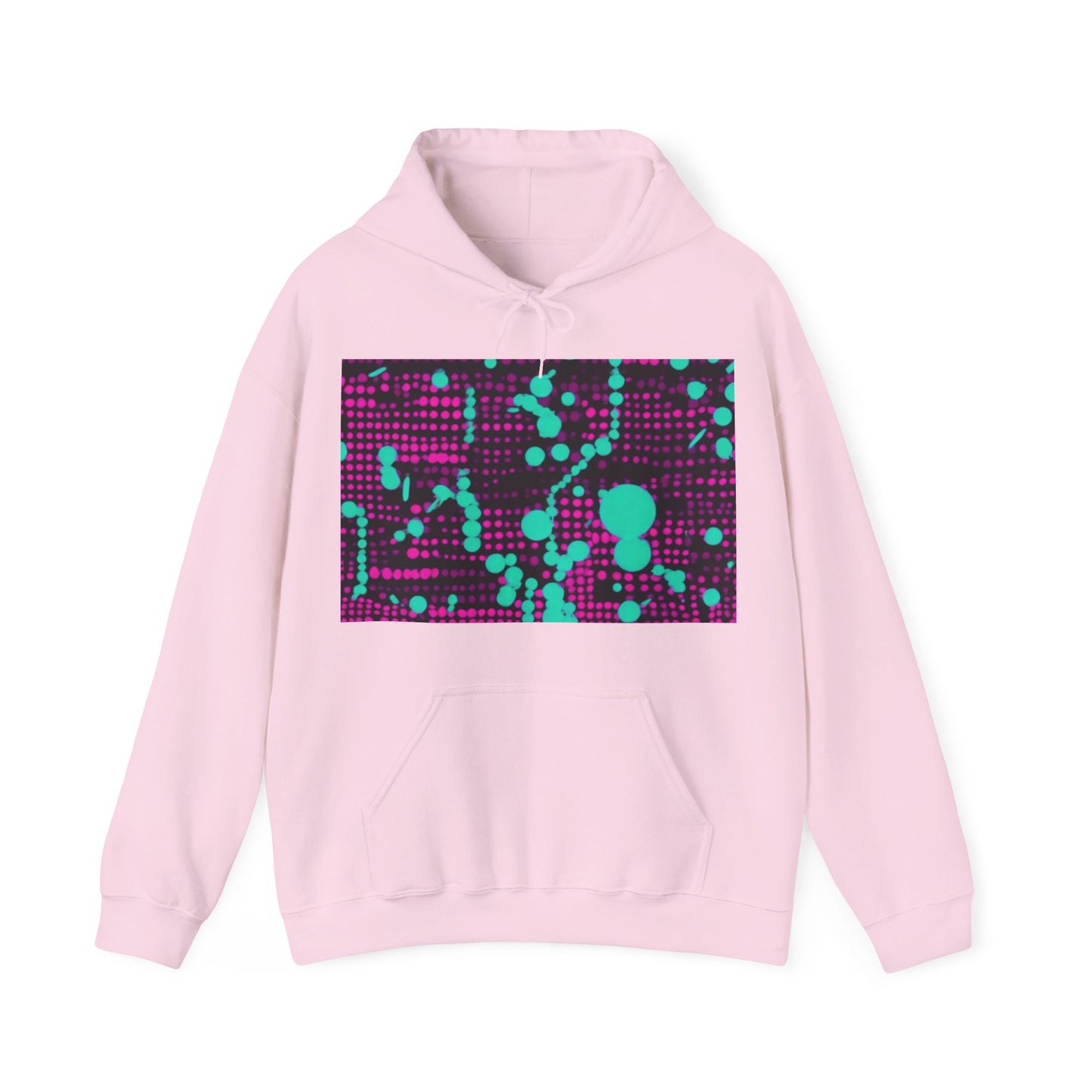 boostlete-pr-season-pattern-dotted-retro-0891 — Unisex Heavy Blend Hoodie (G18500)