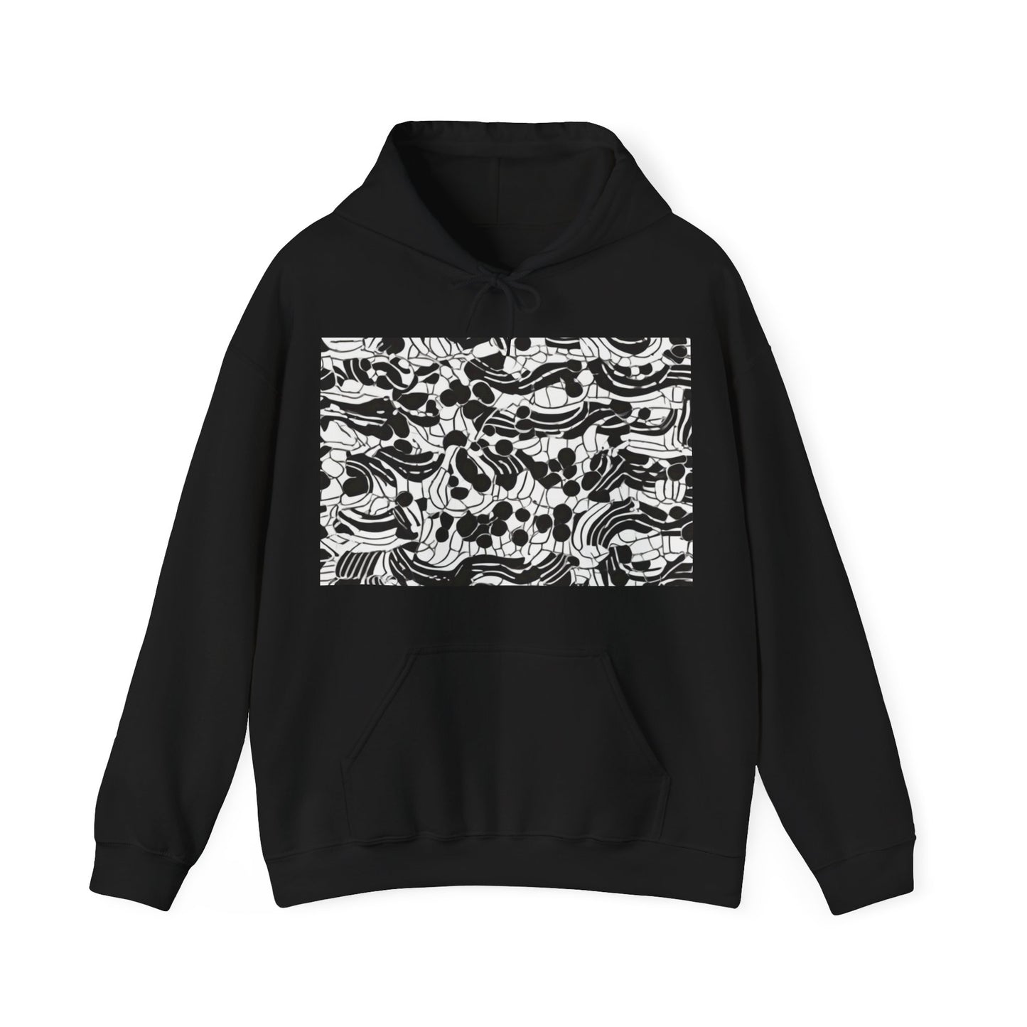 boostlete-rise-grind-pattern-dotted-line-art-0483 — Unisex Heavy Blend Hoodie (G18500)