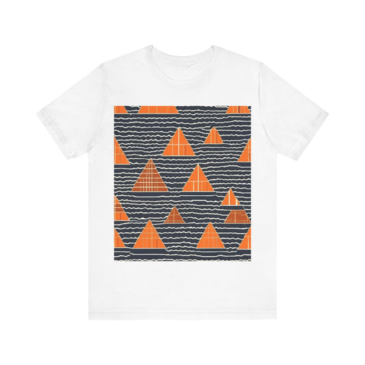 boostlete-iron-intent-pattern-stair-steps-industrial-0259 — Unisex Jersey Short Sleeve (B+C 3001)