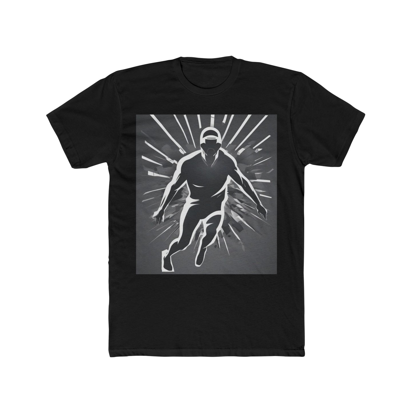 boostlete-iron-intent-scene-sprinter-soft-athletic-0108 — Unisex Cotton Crew Tee (NL 3600)