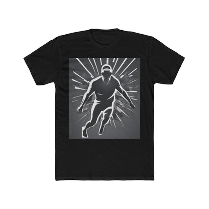 boostlete-iron-intent-scene-sprinter-soft-athletic-0108 — Unisex Cotton Crew Tee (NL 3600)