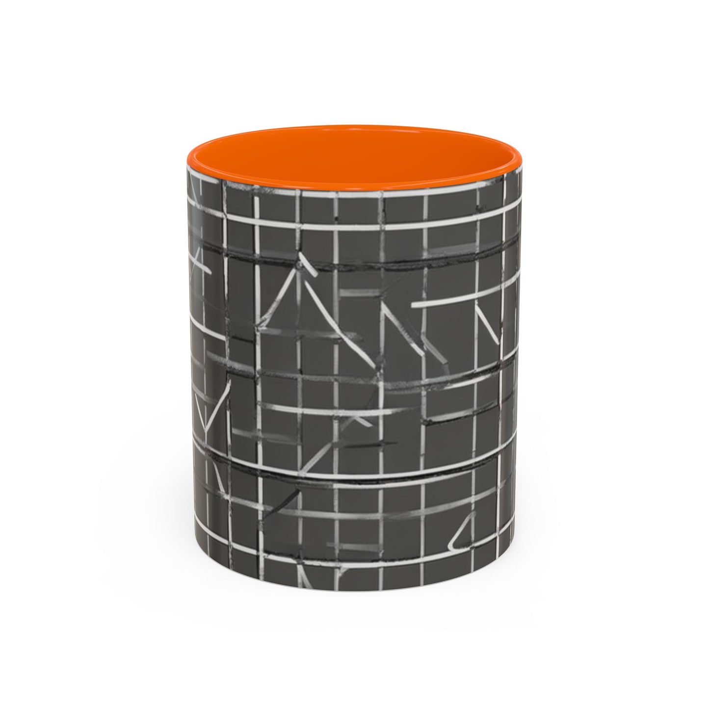 boostlete-rise-grind-pattern-plate-number-monoline-0291 — Accent Mug 11/15oz