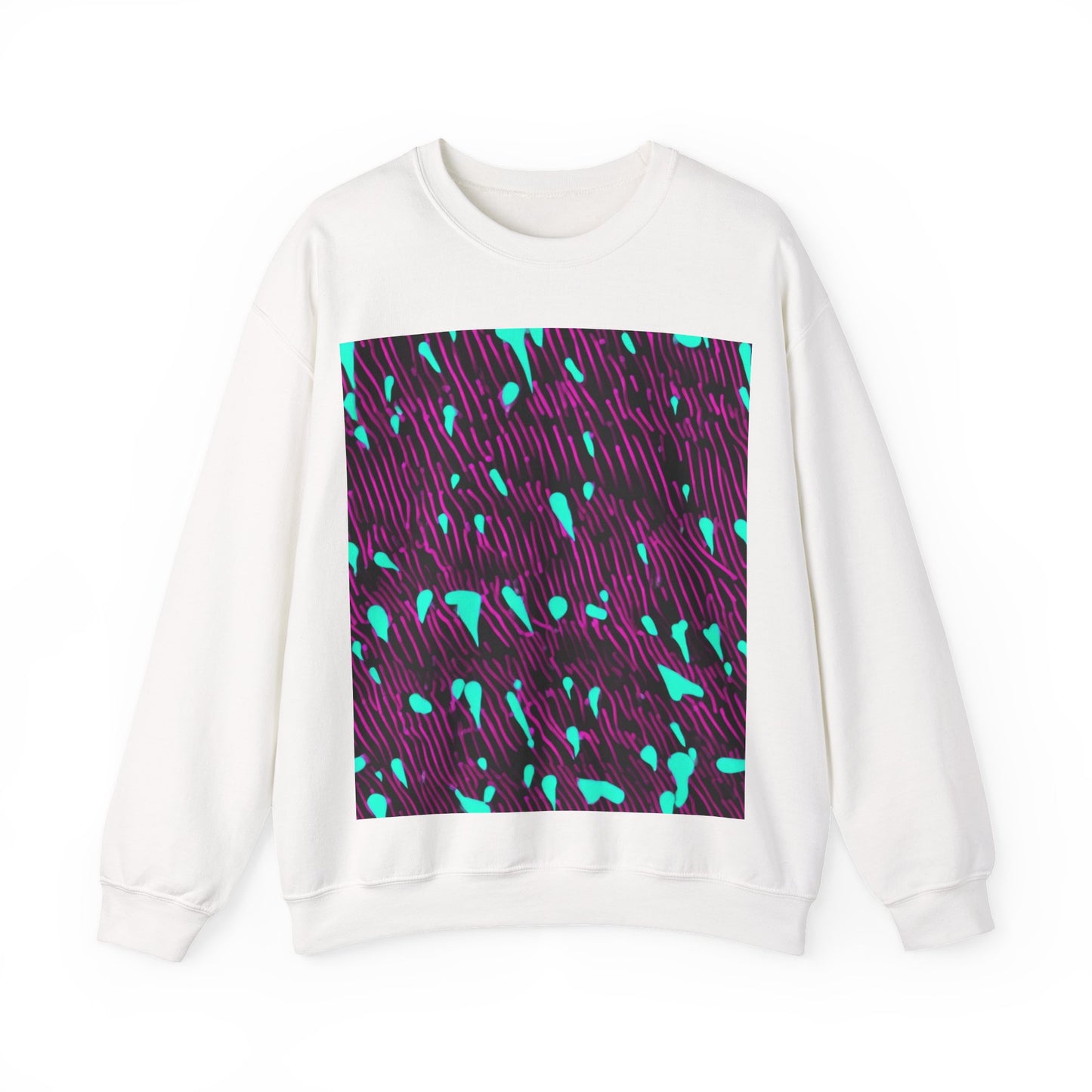 boostlete-am-crew-pattern-dotted-vector-0027 — Unisex Heavy Blend Crewneck Sweatshirt (Gildan)