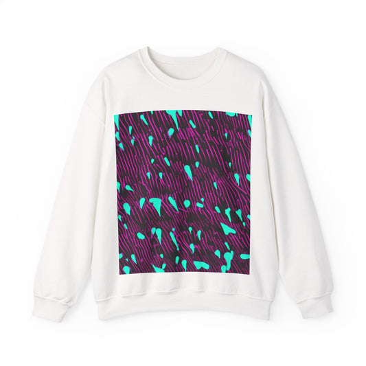 boostlete-am-crew-pattern-dotted-vector-0027 — Unisex Heavy Blend Crewneck Sweatshirt (Gildan)