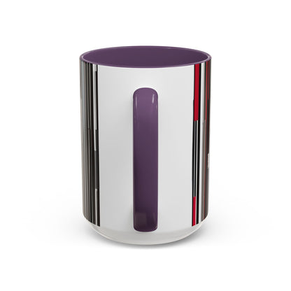 boostlete-am-crew-pattern-barcode-athletic-0911 — Accent Mug 11/15oz
