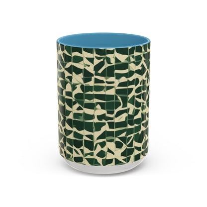 boostlete-iron-intent-pattern-plate-number-isometric-0099 — Accent Mug 11oz/15oz