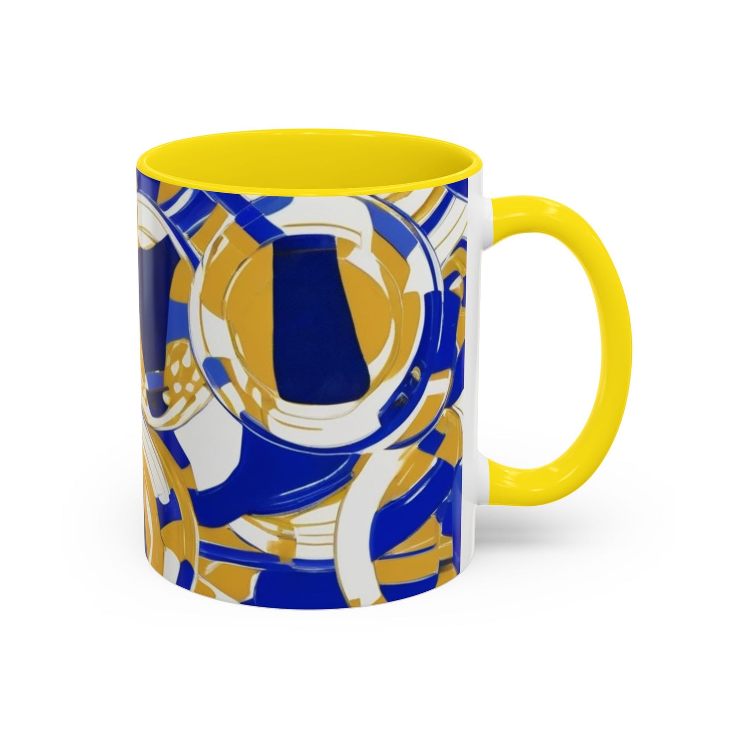 boostlete-field-day-icon-barbell-grainy-line-art-0906 — Accent Mug 11/15oz