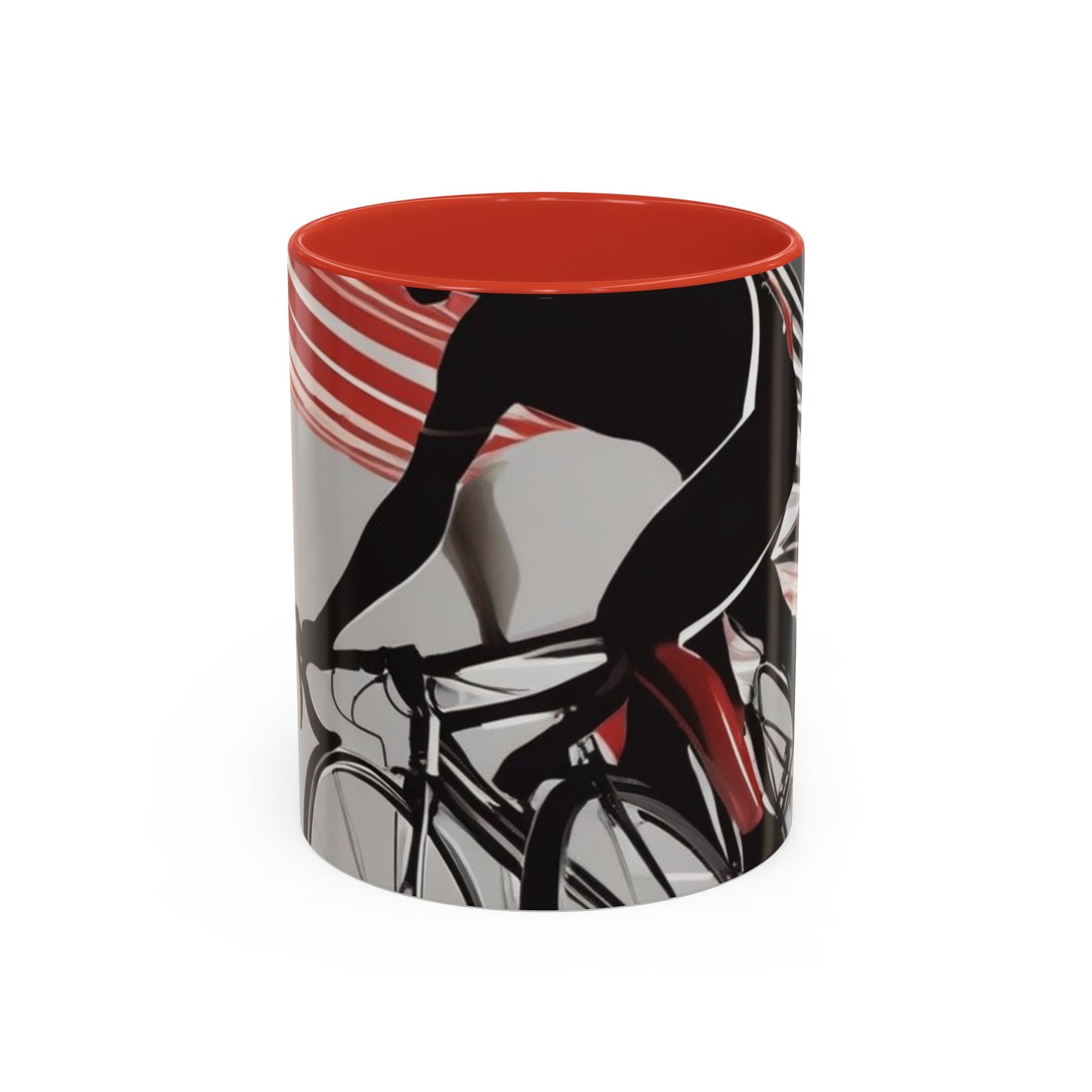 boostlete-boost-mode-scene-cyclist-speed-geometric-0208 — Accent Mug 11oz/15oz