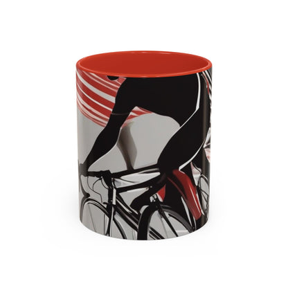 boostlete-boost-mode-scene-cyclist-speed-geometric-0208 — Accent Mug 11oz/15oz