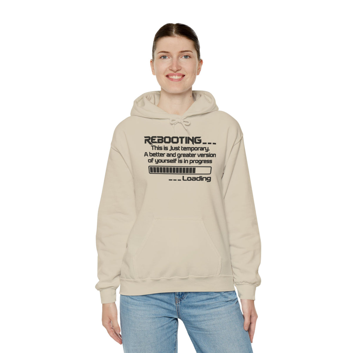 Rebooting This Is Just Temporary Hoodie