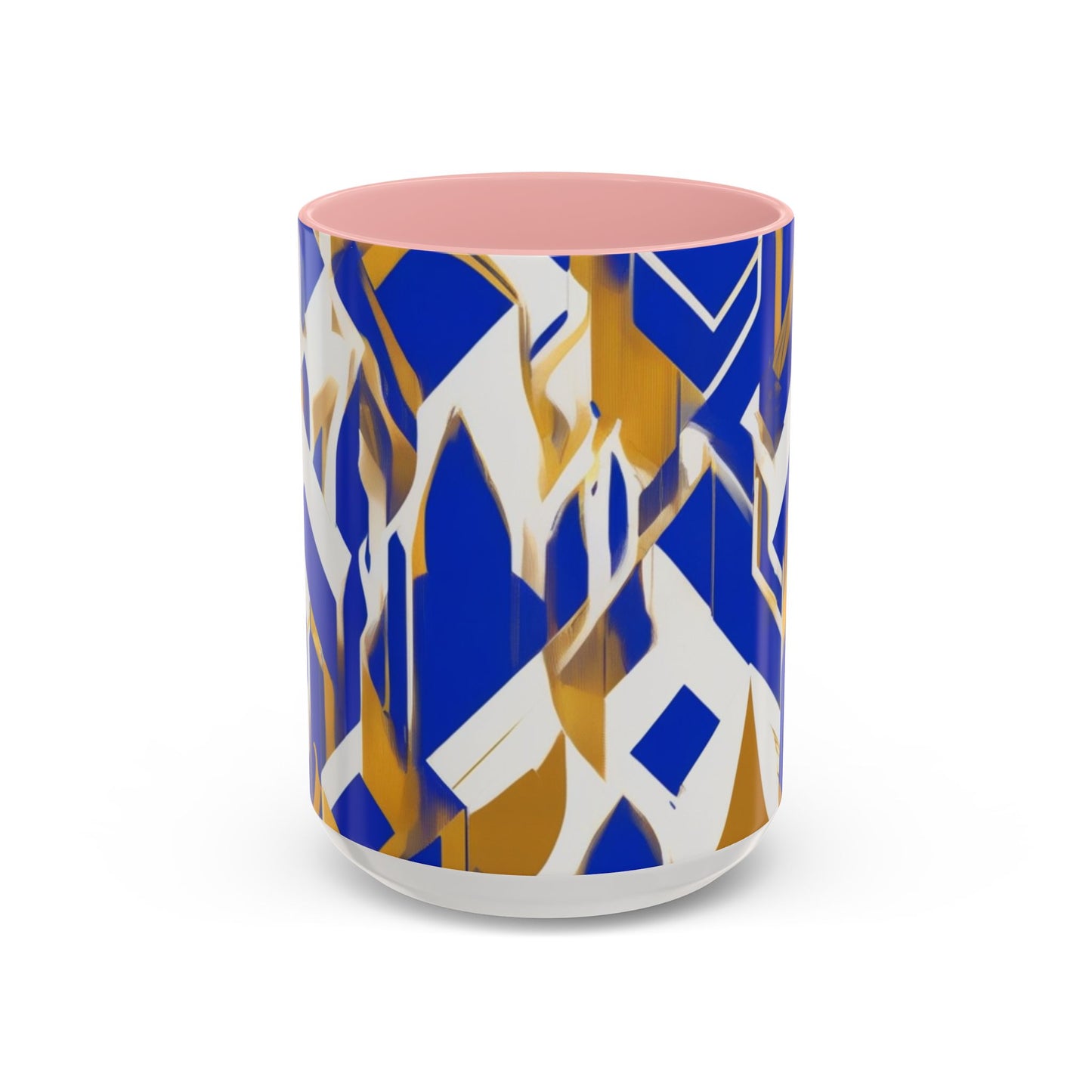 boostlete-field-day-icon-flame-glitch-geometric-0090 — Accent Mug 11oz/15oz