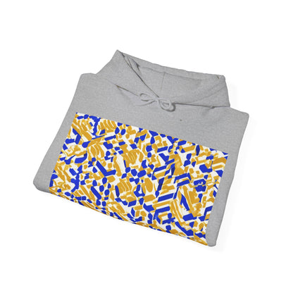 boostlete-rise-grind-pattern-sprint-isometric-0319 — Unisex Heavy Blend Hooded Sweatshirt (Gildan)