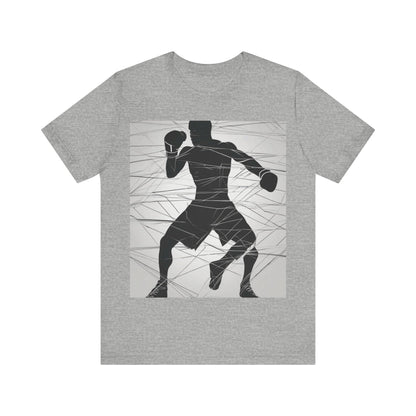 boostlete-mile-by-mile-scene-boxer-motion-geometric-0028 — Unisex Jersey Short Sleeve (B+C 3001)