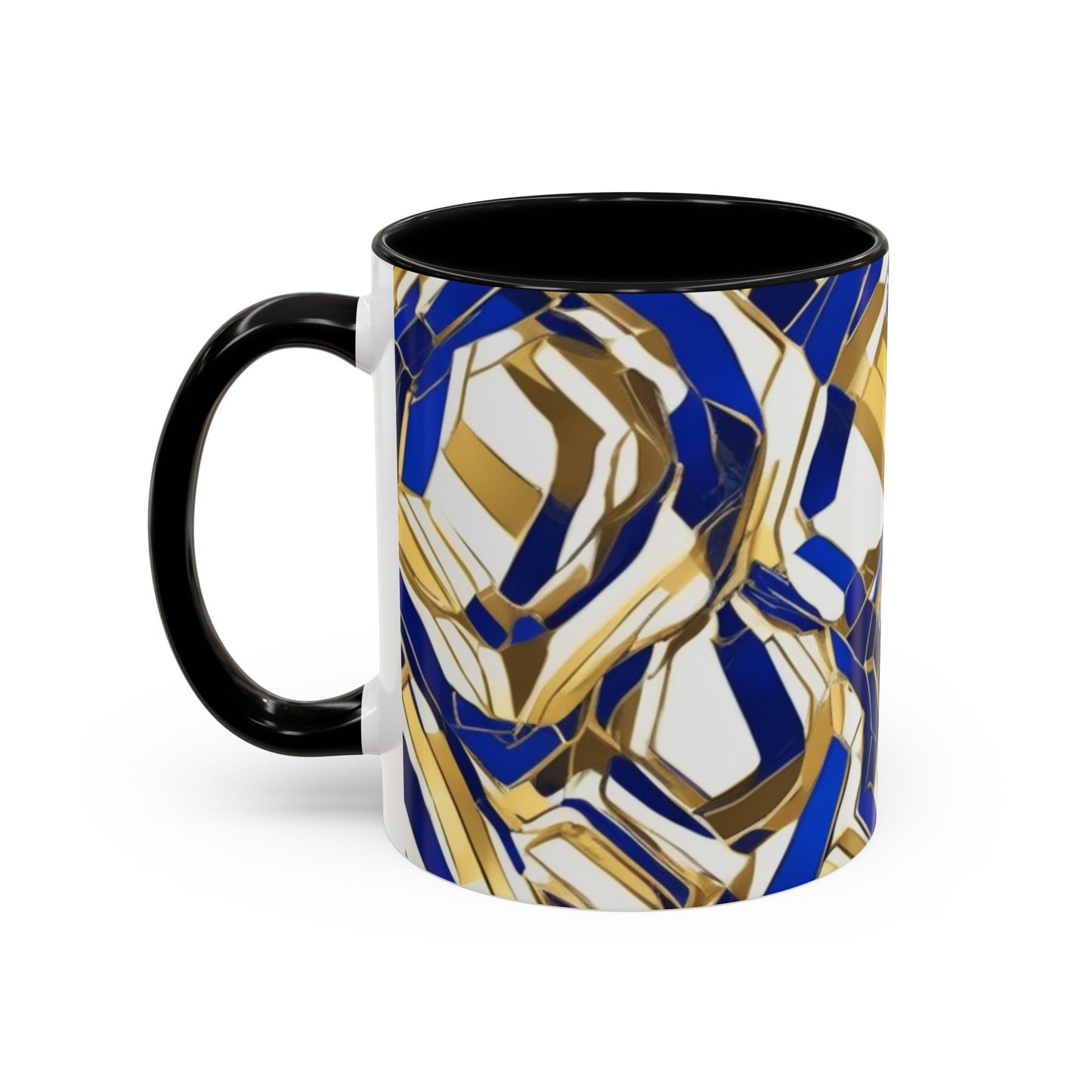 boostlete-boost-mode-pattern-hex-athletic-0611 — Accent Mug 11/15oz