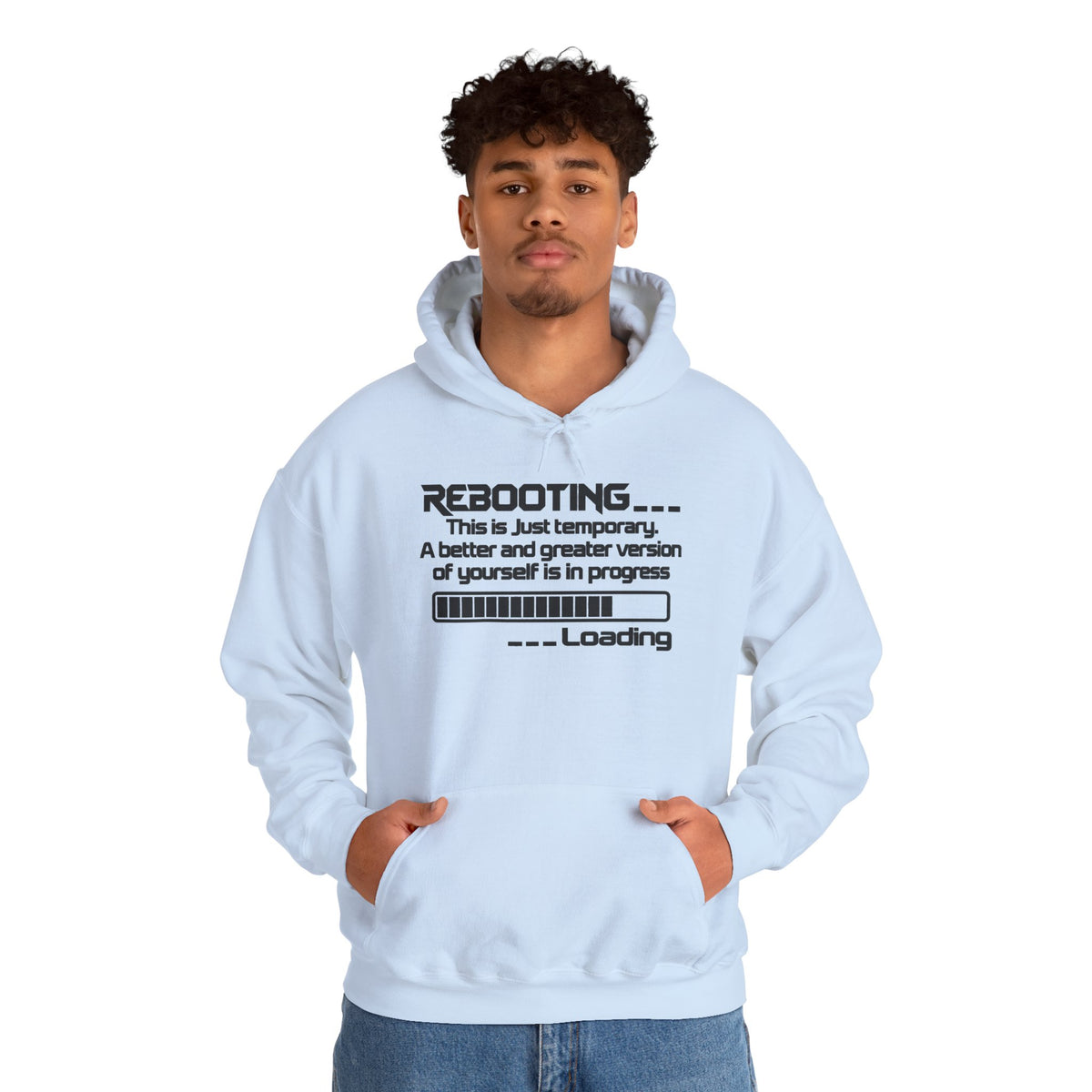 Rebooting This Is Just Temporary Hoodie