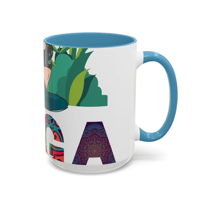 Yoga (41) — Accent Mug 11oz/15oz