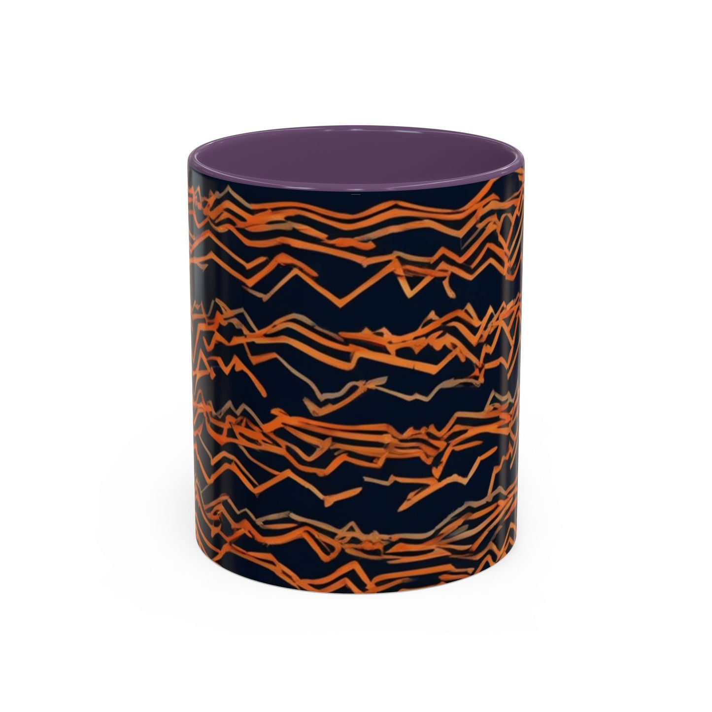 boostlete-field-day-pattern-ekg-bold-0135 — Accent Mug 11oz/15oz