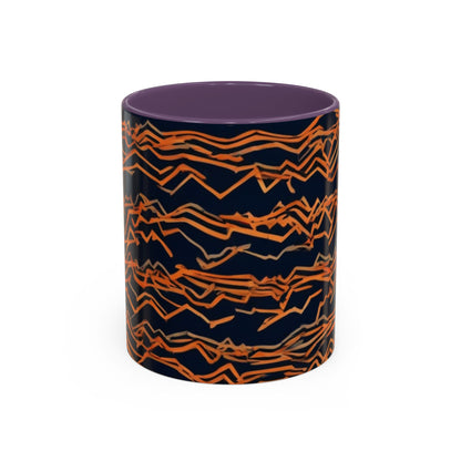 boostlete-field-day-pattern-ekg-bold-0135 — Accent Mug 11oz/15oz