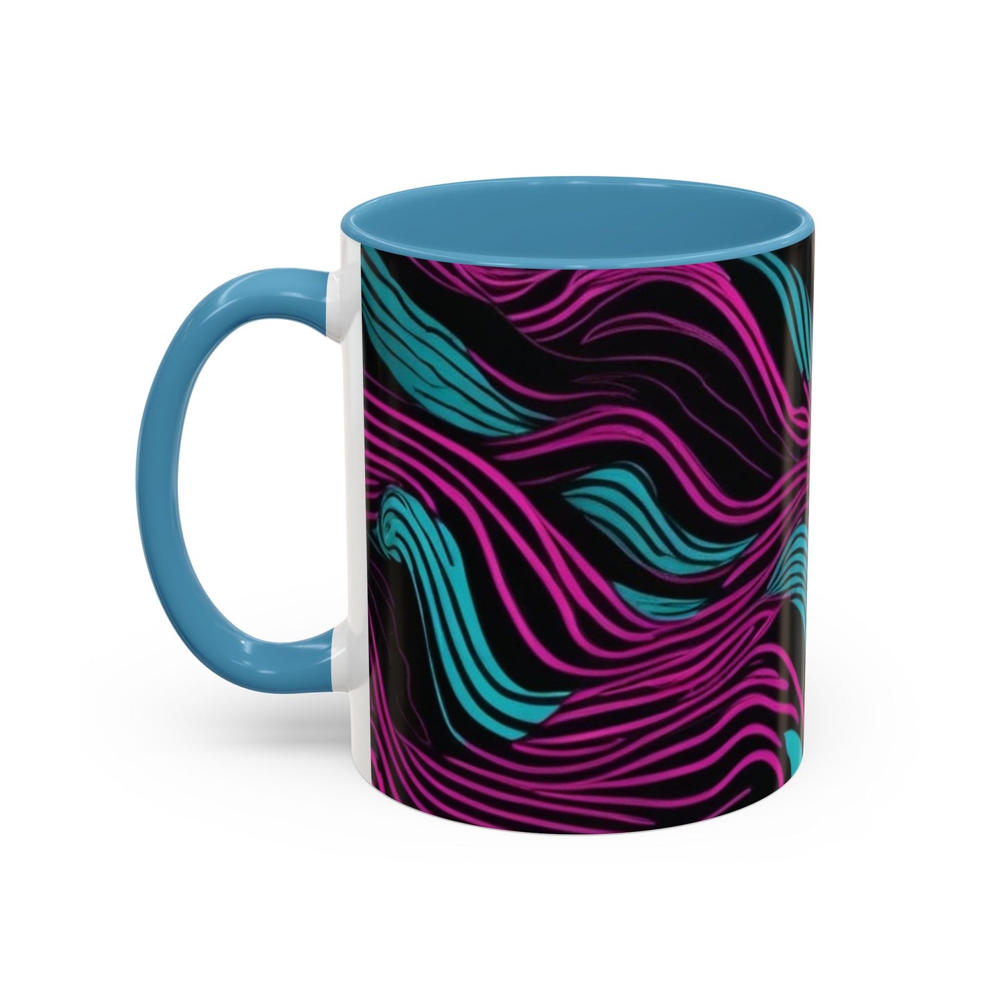 boostlete-recovery-progress-pattern-topographic-engraved-0119 — Accent Mug 11oz/15oz