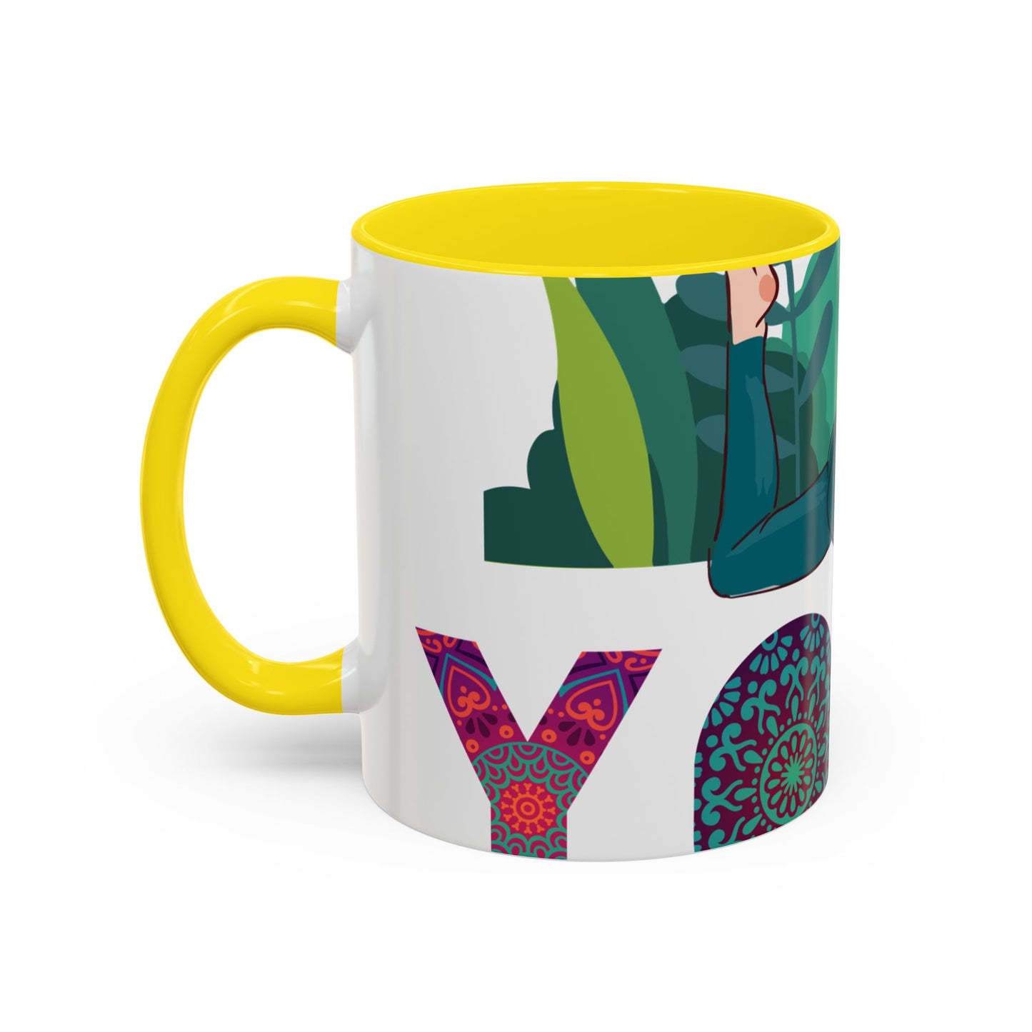 Yoga (41) — Accent Mug 11oz/15oz