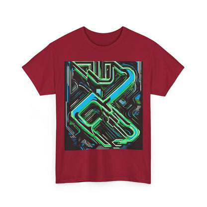 boostlete-boost-mode-type-constancia-gana-diagonal-badge-0185 — Unisex Heavy Cotton Tee (Gildan 5000)